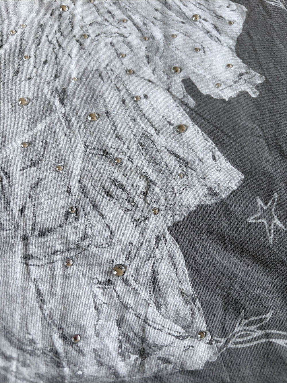 Taylor Swift folklore Moment in Time August T-shirt Rhinestone official gray - Picture 5 of 5
